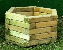 Jardinera Hexagonal